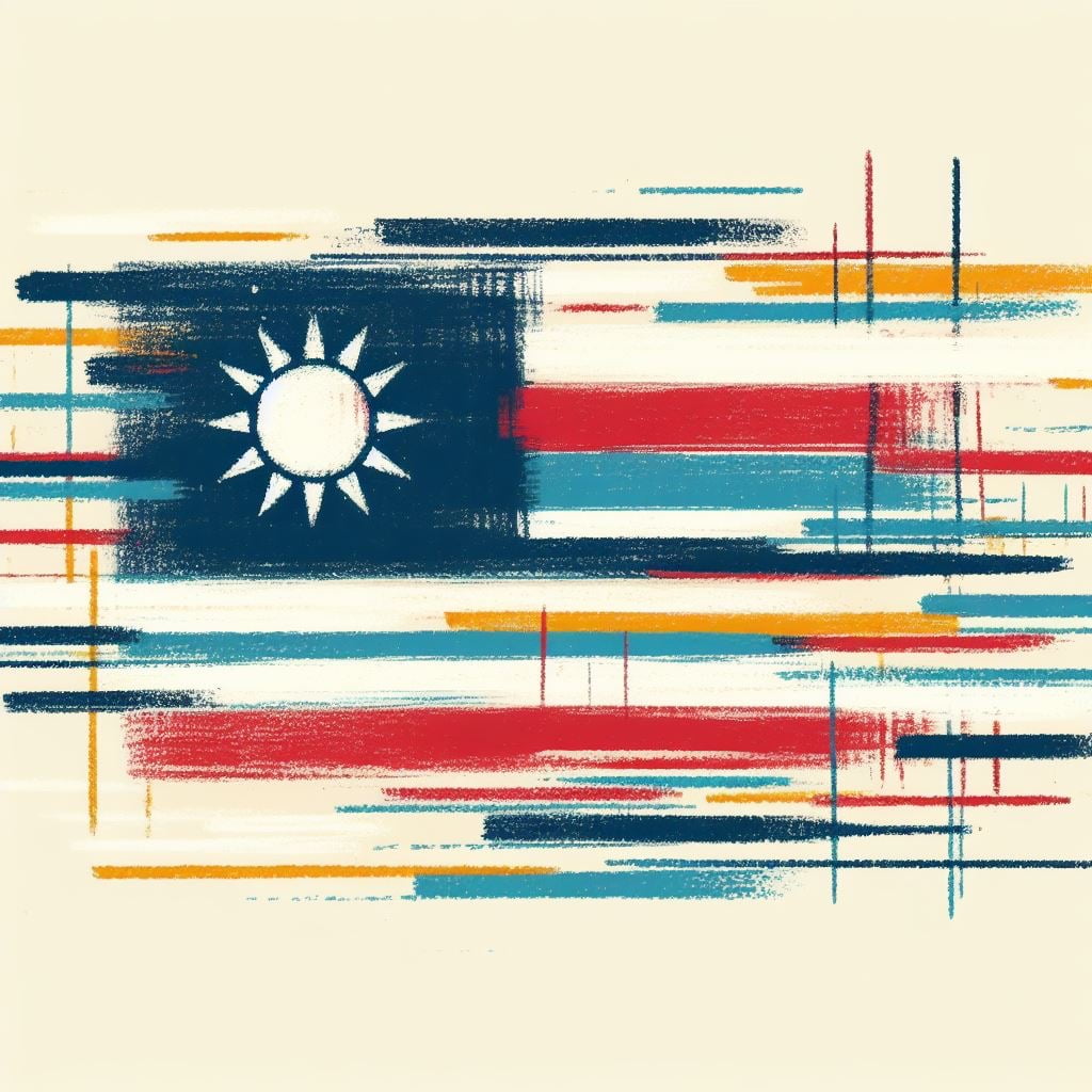 中華民國國旗🇹🇼新藝術風格設計